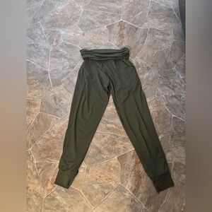 Grace & Lace Olive Green Track Pants